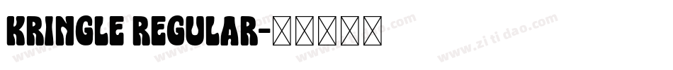 Kringle Regular字体转换